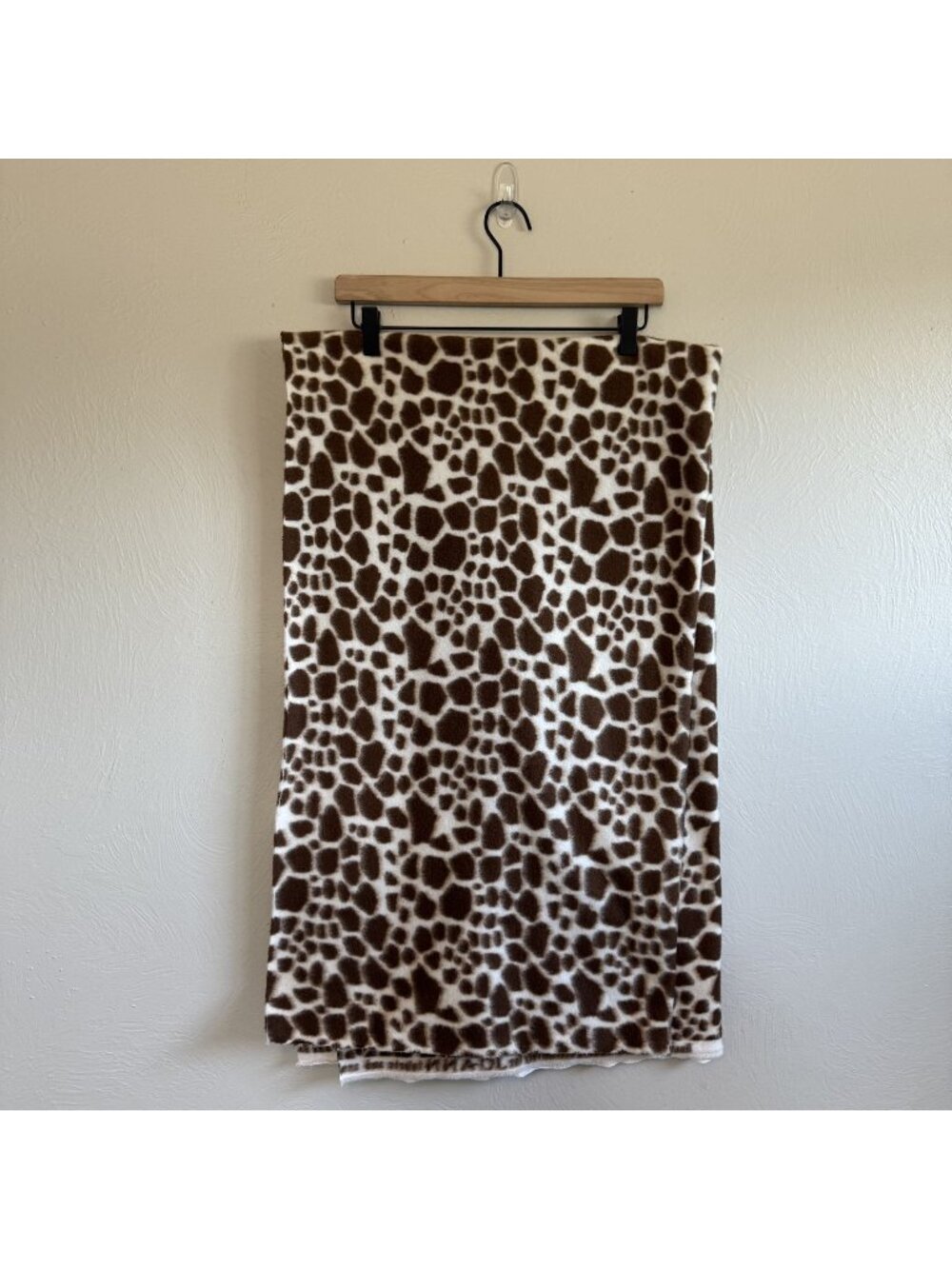 Joann Fleece Fabric Safari Giraffe Animal Print 1 Yard